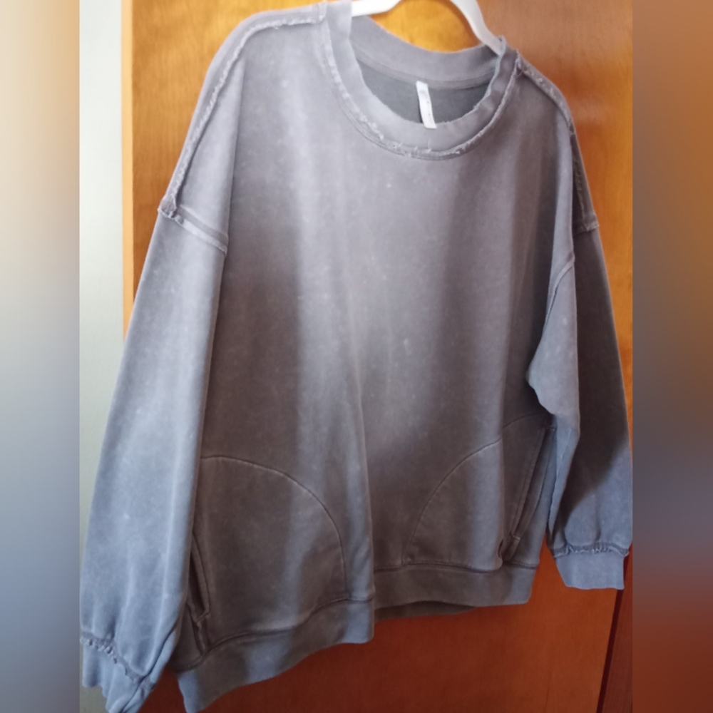 FP Movement by Free People Gray Sweatshirt